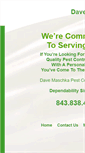 Mobile Screenshot of davemaschkapestcontrolservice.com